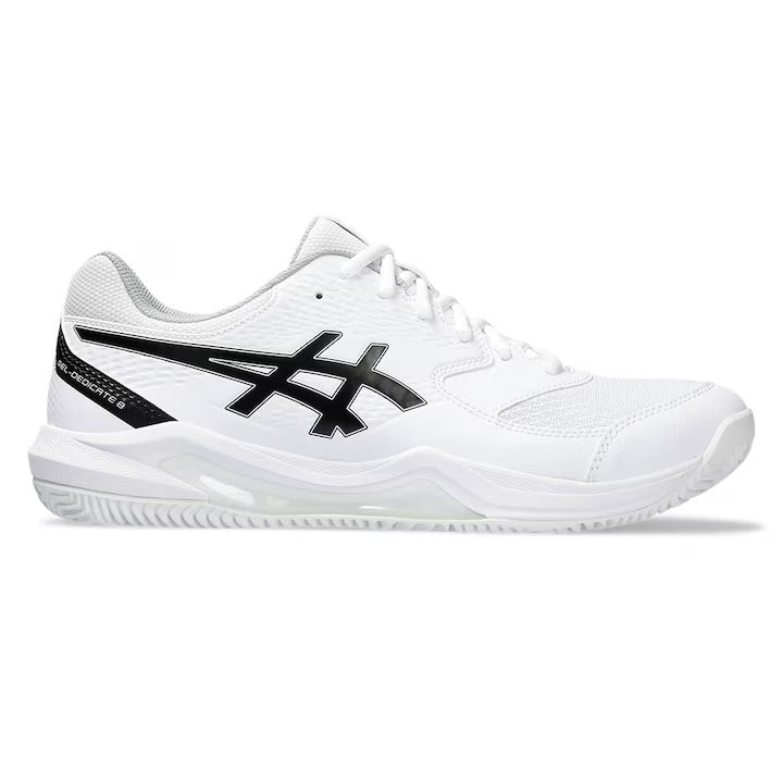 Zapatillas Asics Gel Dedicate 8 Clay Blanco Negro