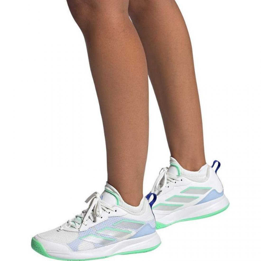 Zapatillas Adidas AvaFlash Blanco Plata Menta