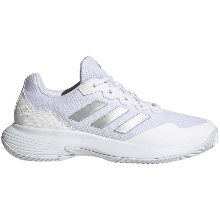 Zapatillas Adidas GameCourt 2 Blanco Plata Metal