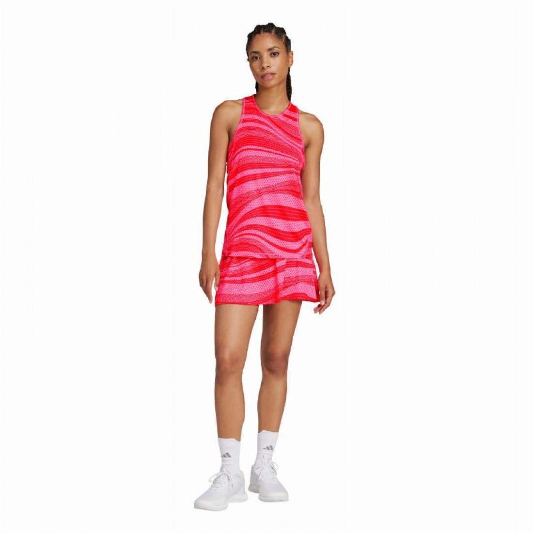 Camiseta Adidas Club Graphic Rosa