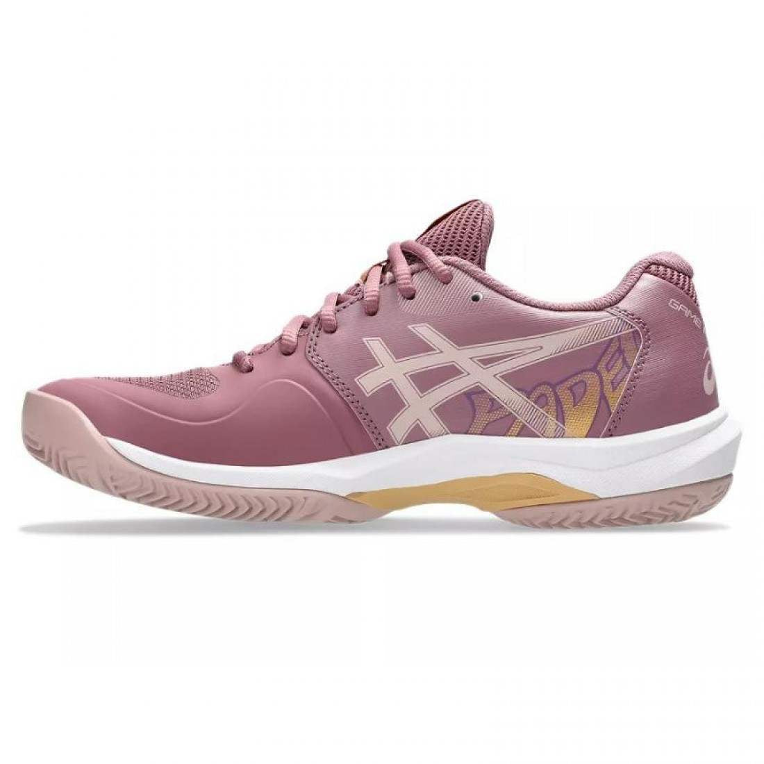 Zapatillas Asics Game FF Padel Purpura Oxide Blanco