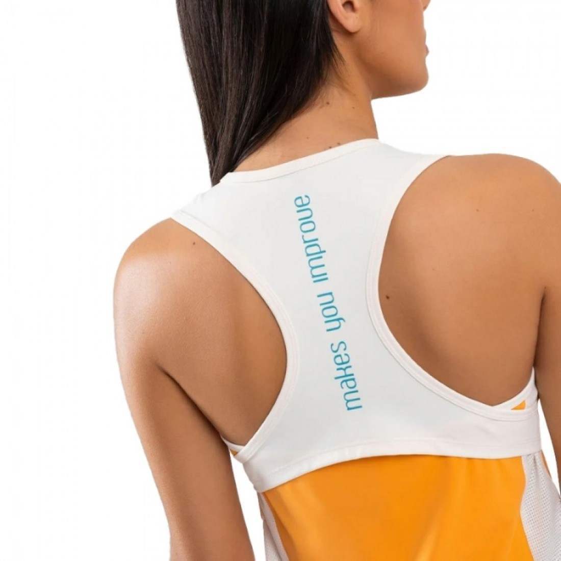 Camiseta Nox Pro Naranja Degradado