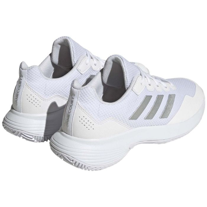 Zapatillas Adidas GameCourt 2 Blanco Plata Metal