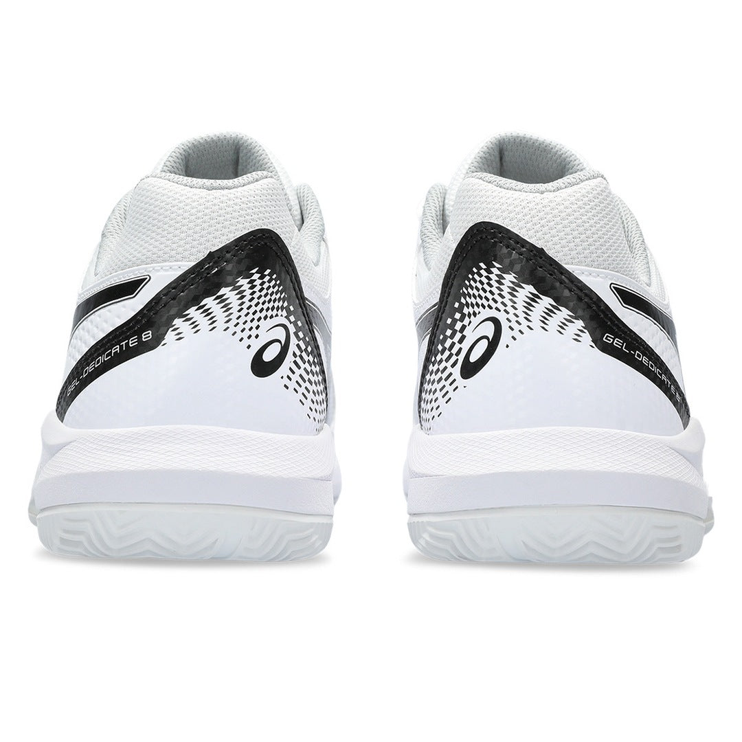 Zapatillas Asics Gel Dedicate 8 Clay Blanco Negro
