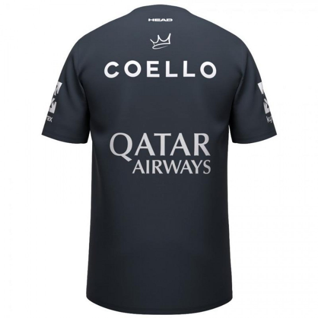 Camiseta Head Arturo Coello Sponsors Azul Marino