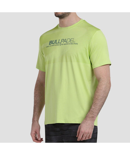 Camiseta Bullpadel Leteo Amarillo Azufre Vigore