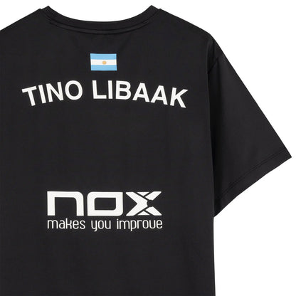 Camiseta Nox Tino Libaak Sponsors TL10 Negro