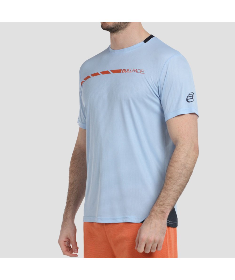 Camiseta Bullpadel Legal Azul Glaciar