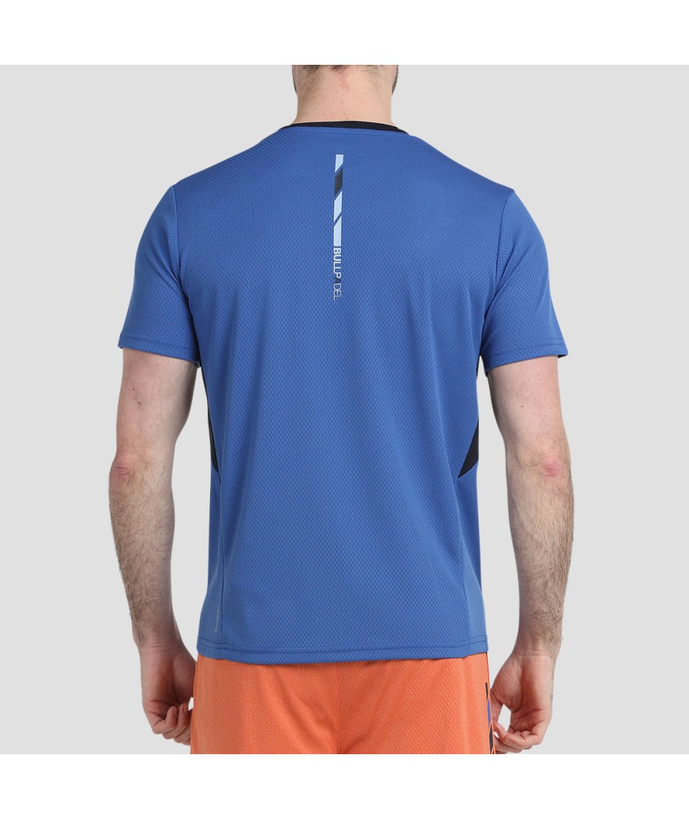 Camiseta Bullpadel Locha Azul Intenso