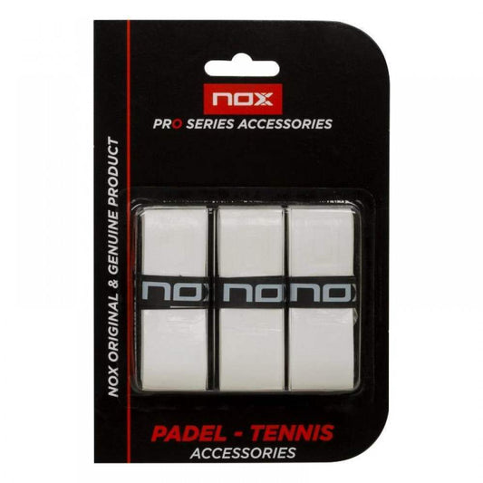 Blister Overgrips Nox Pro Blanco 3 Unidades