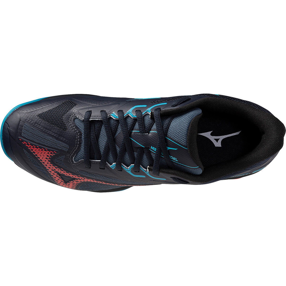Zapatillas Mizuno Wave Exceed Light 2 Padel Negro Azul Rojo
