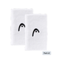 Muñequeras Head Blanco (2-Pack)