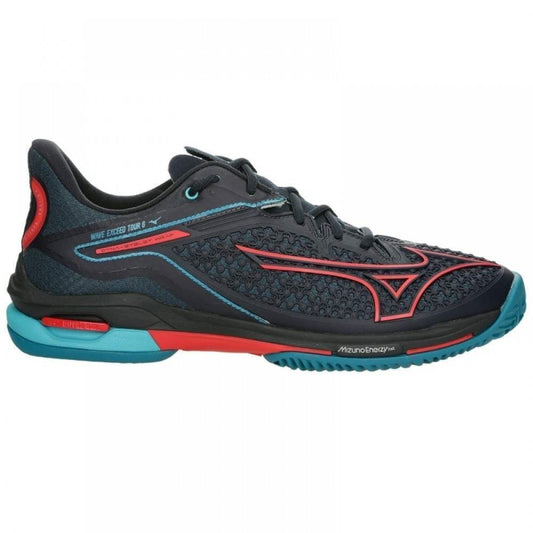 Zapatillas Mizuno Wave Exceed Tour 6 Padel Negro Azul Rojo