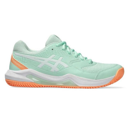 Asics Gel Dedicate 8 Padel Menta Blanco Mujer