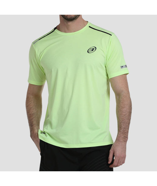 Camiseta Bullpadel Acilo Amarillo Azufre Fluor