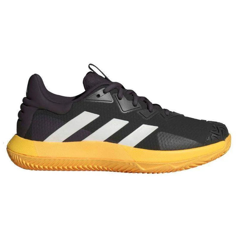 Adidas Solematch Control Clay Negro Plata Naranja