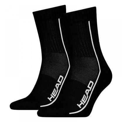 Calcetines Head Performance Short Crew Negro (2-Pack)