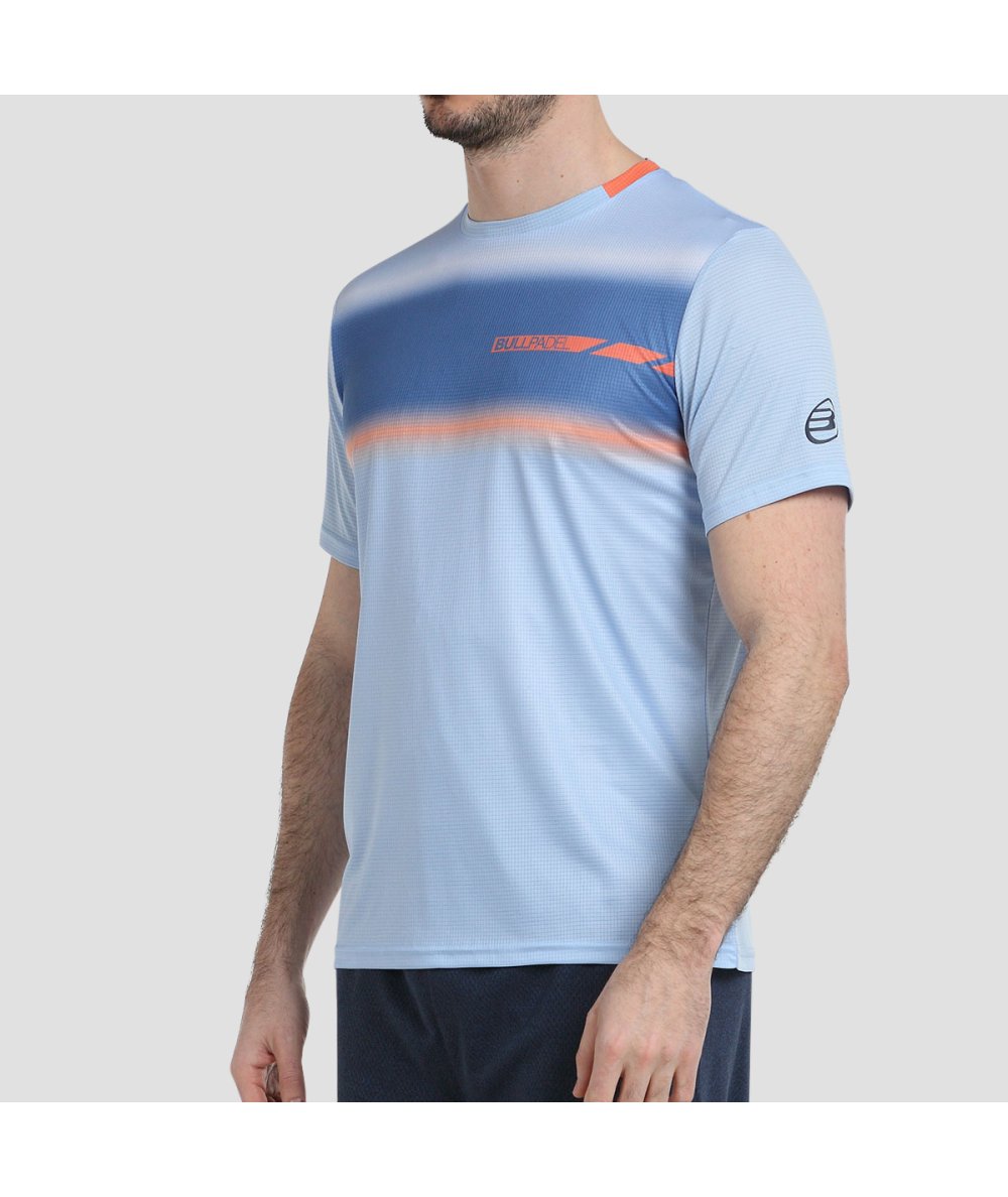 Camiseta Bullpadel Lacar Azul Glaciar