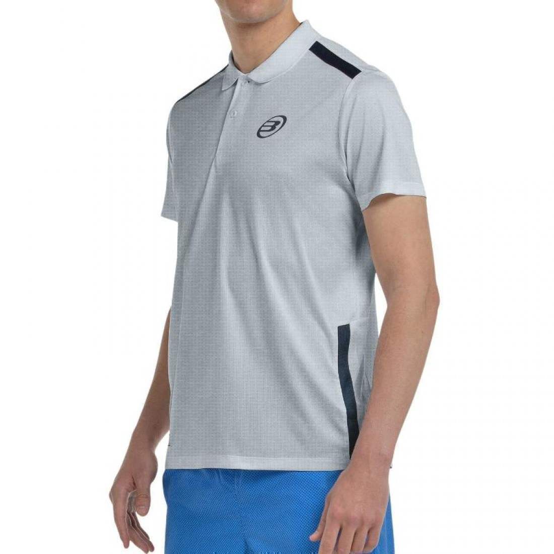 Polo Bullpadel Balto Gris Medio Vigore