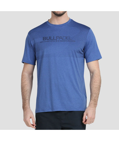 Camiseta Bullpadel Leteo Azul Intenso Vigore