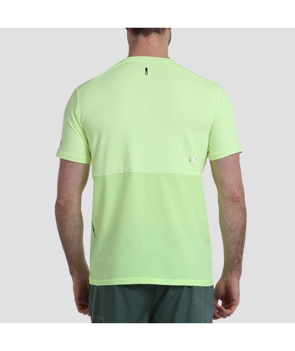 Camiseta Bullpadel Adive Amarillo Azufre Fluor