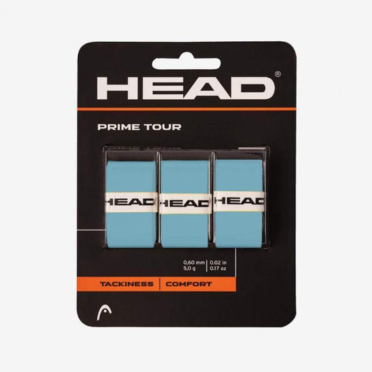 Blister Overgrips Head Prime Tour Azul 3 Unidades