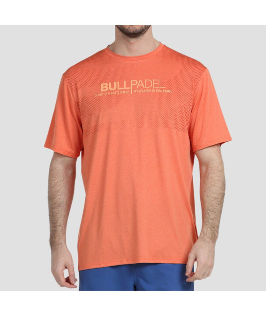 Camiseta Bullpadel Leteo Calabaza Vigore