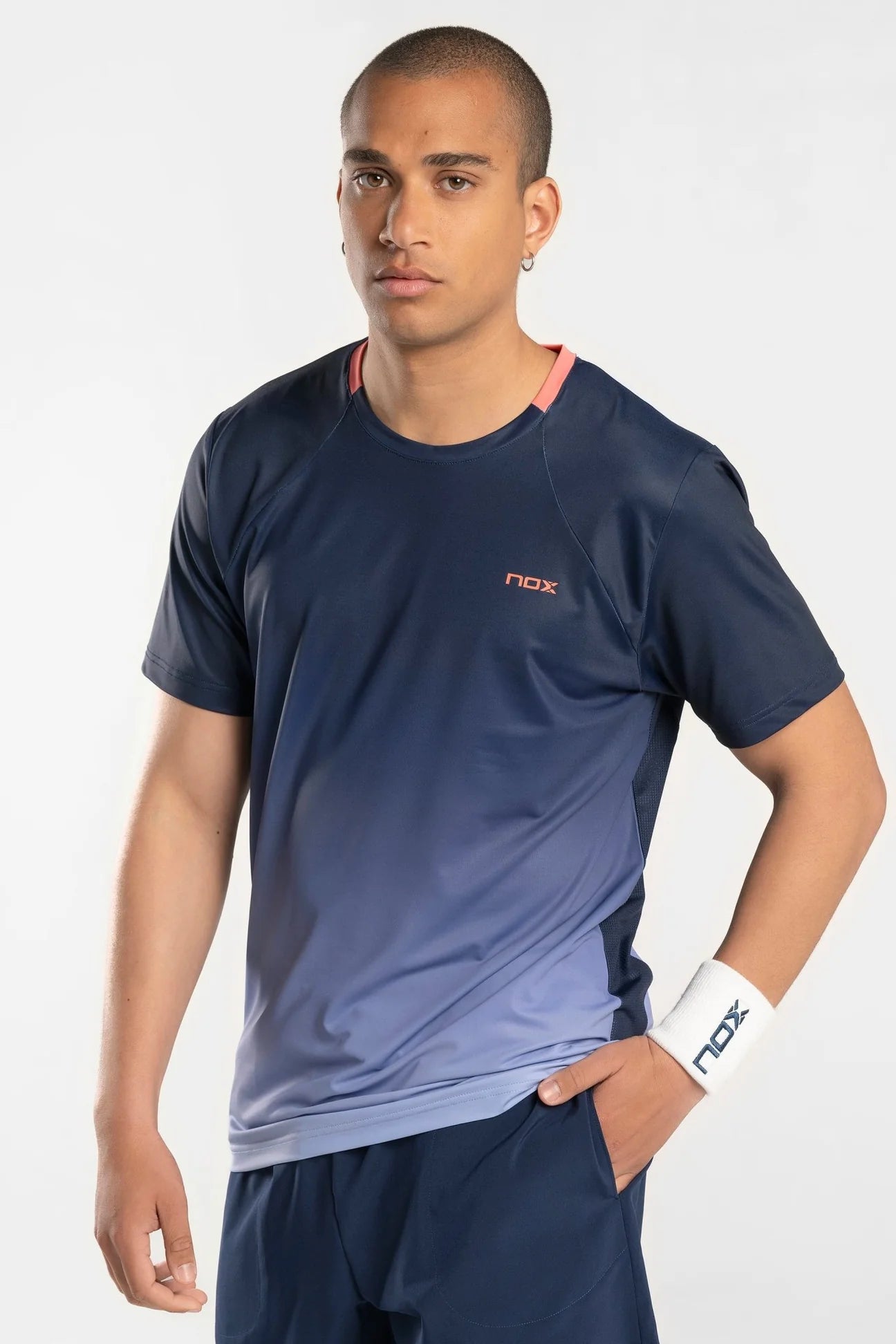 Camiseta Nox Pro Fit Azul Degradado