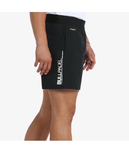 Pantalón corto Bullpadel Mirla Negro