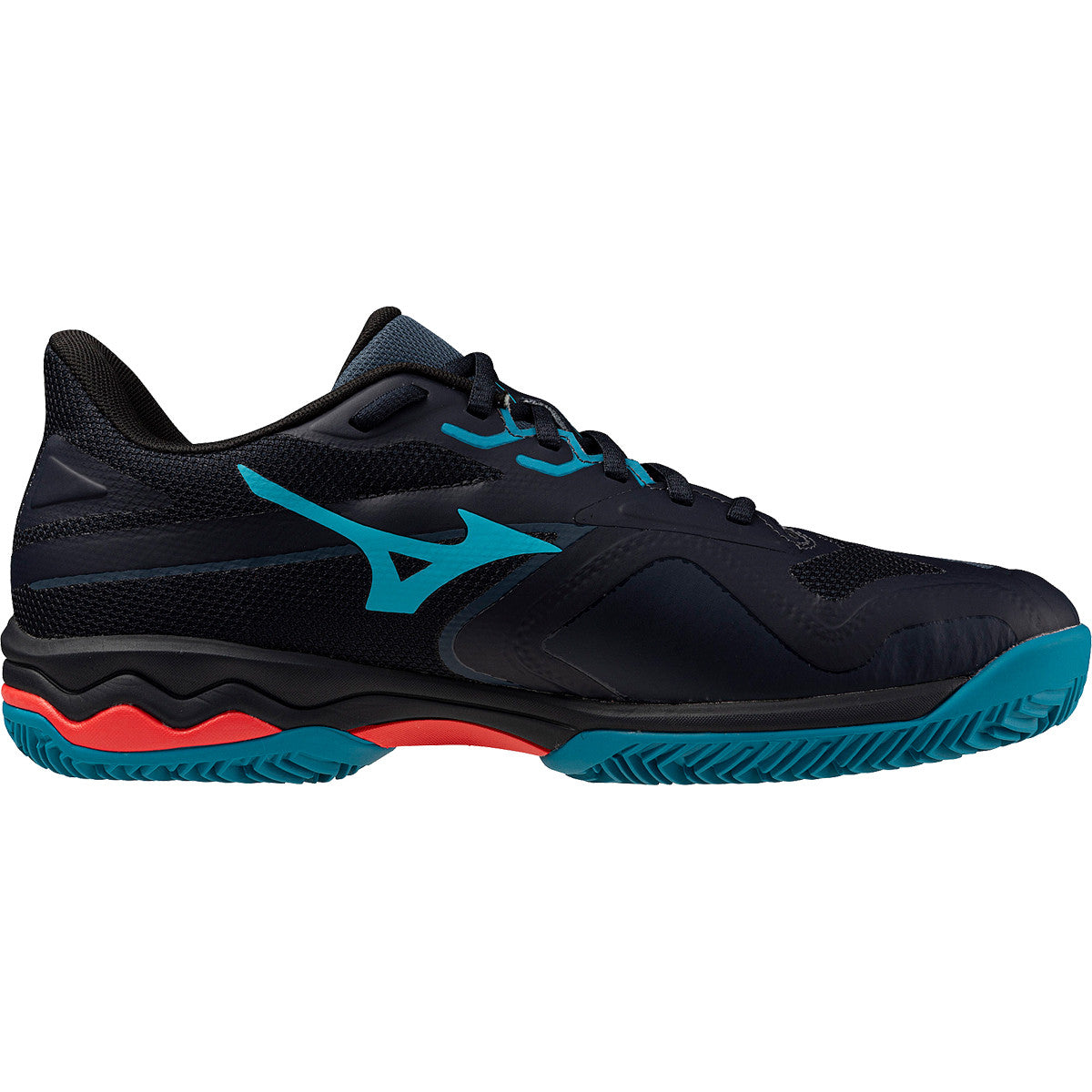Zapatillas Mizuno Wave Exceed Light 2 Padel Negro Azul Rojo