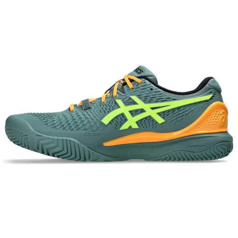 Asics Gel Resolution 9 Padel Celadon Amarillo