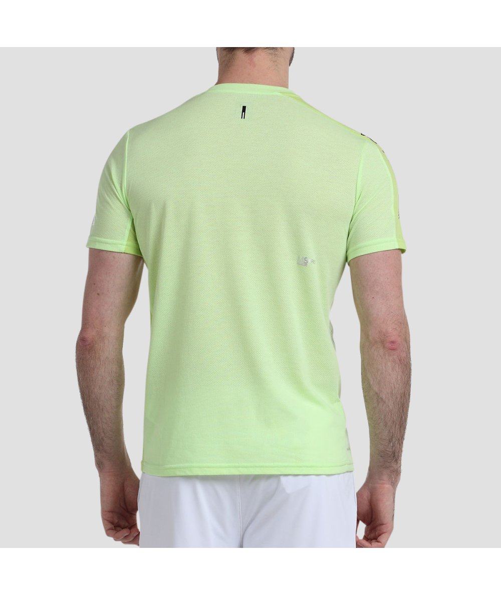 Camiseta Bullpadel Afila Amarillo Azufre Fluor