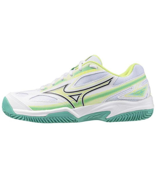 Zapatillas Mizuno Break Shot 4 Clay Blanco Negro Lima