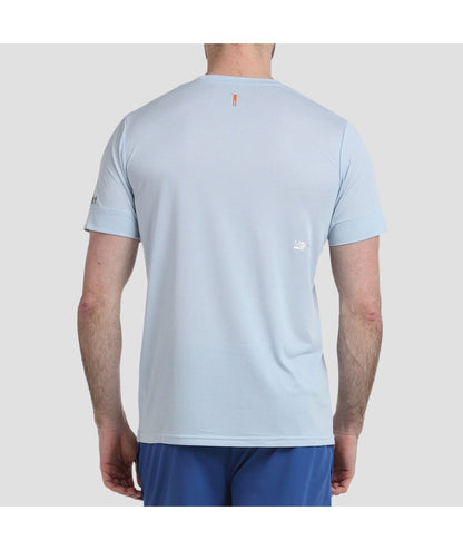 Camiseta Bullpadel Aireo Azul Claro Bicolor