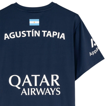 Camiseta Nox Agustin Tapia Sponsors AT10 Azul Marino