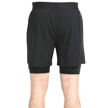 Pantalón corto Bullpadel Afama Negro