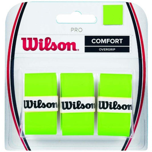 Blister Wilson Overgrips Pro Verde 3 Unidades