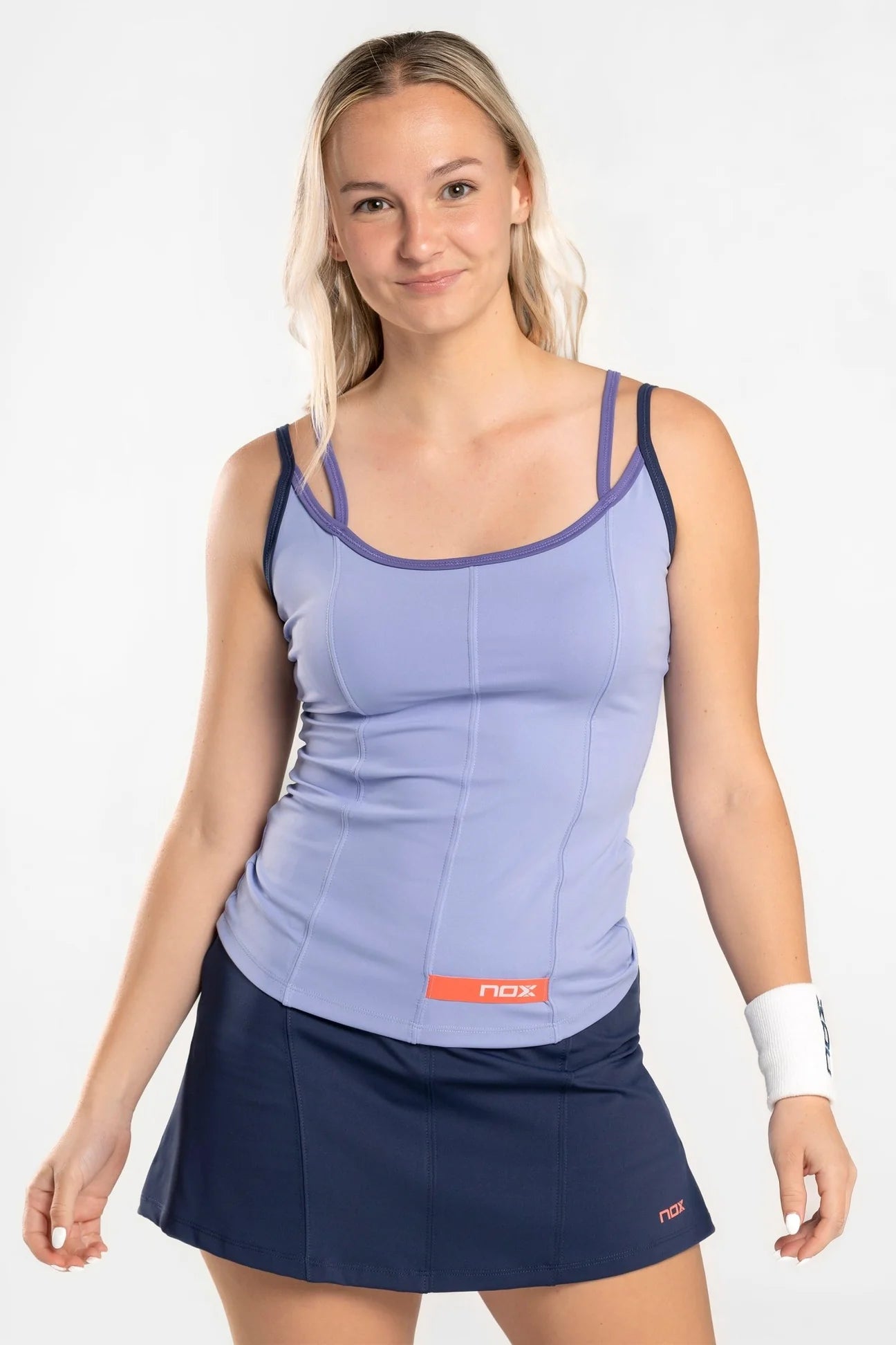 Camiseta Nox Pro Lavanda Claro Mujer