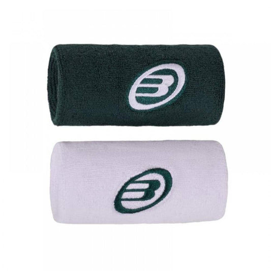 Muñequeras Bullpadel BPMU243 Jungla Blanco (2-Pack)