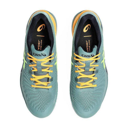 Asics Gel Resolution 9 Padel Celadon Amarillo