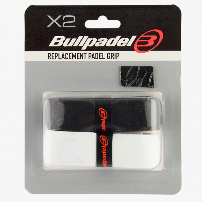 Bullpadel 2 Puños Reemplazo GR1210 Negro Blanco