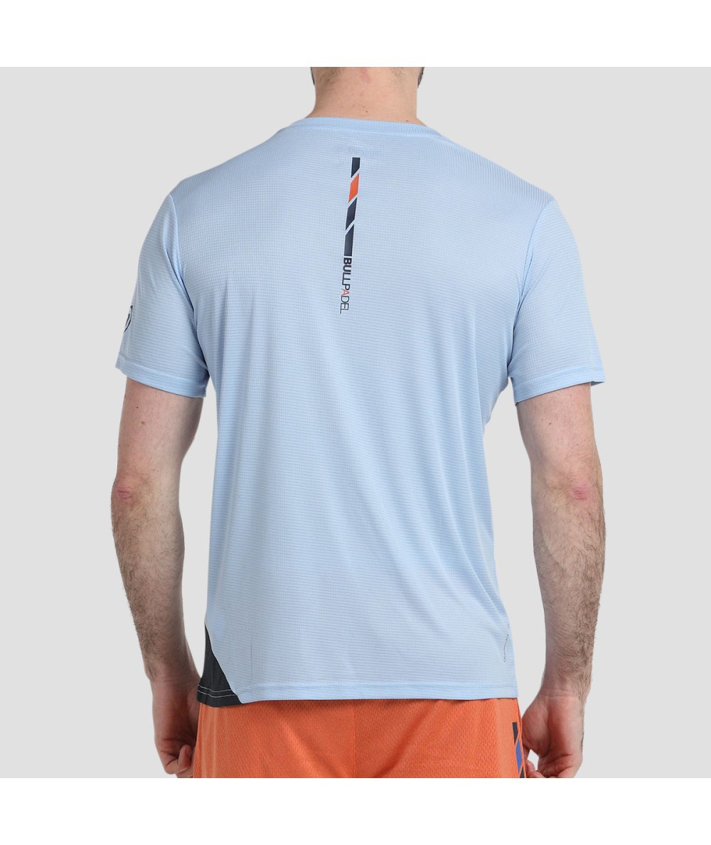 Camiseta Bullpadel Legal Azul Glaciar