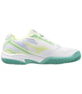 Zapatillas Mizuno Break Shot 4 Clay Blanco Negro Lima