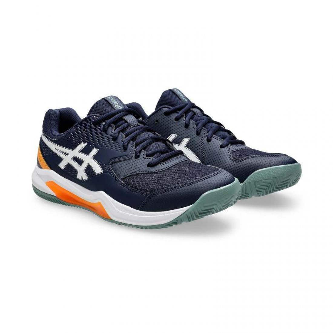 Zapatillas Asics Gel Dedicate 8 Clay Azul Medianoche Blanco