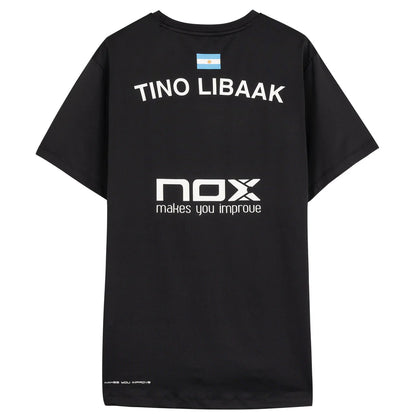 Camiseta Nox Tino Libaak Sponsors TL10 Negro