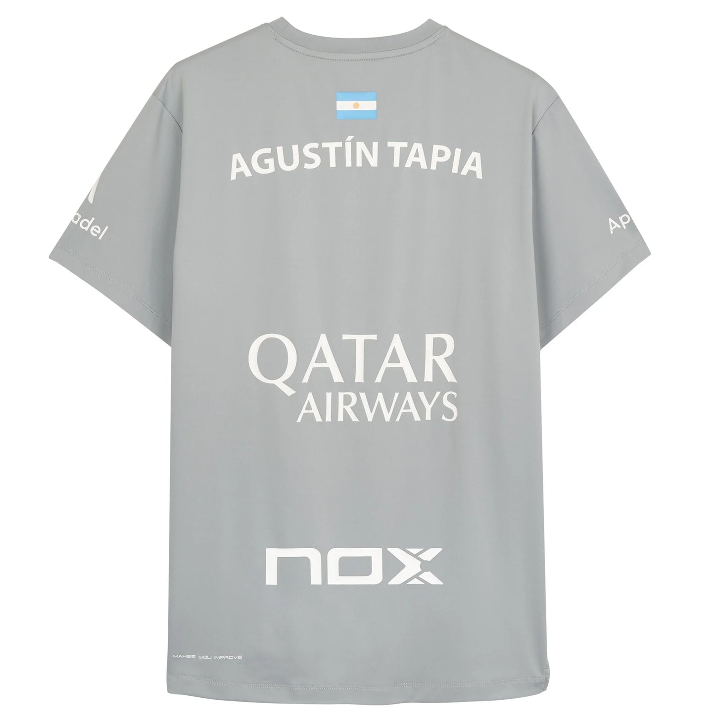 Camiseta Nox Agustin Tapia Sponsors AT10 Gris