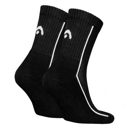 Calcetines Head Performance Short Crew Negro (2-Pack)