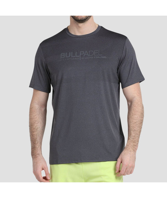 Camiseta Bullpadel Leteo Negro Vigore