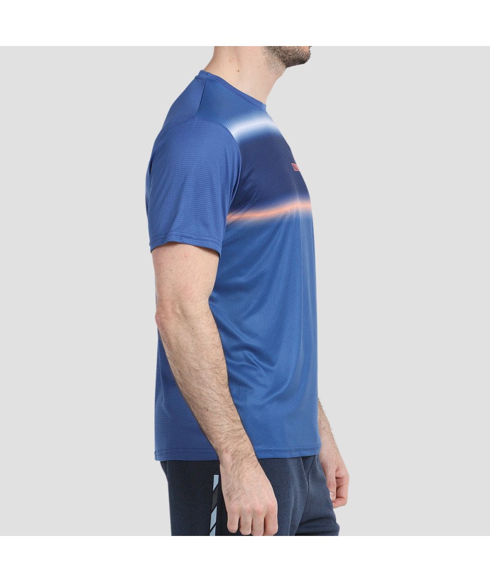 Camiseta Bullpadel Lacar Azul Intenso