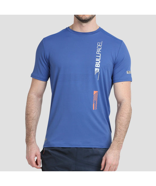 Camiseta Bullpadel Adive Azul Intenso